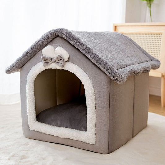 Enclosed Cat House - Warm