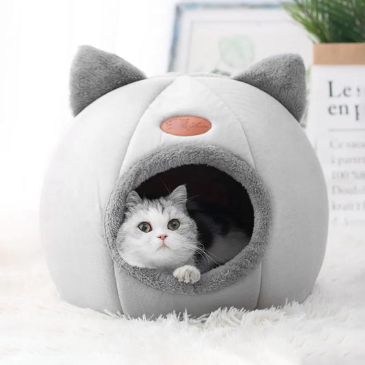 Deep Sleep Comfort Winter Cat Bed