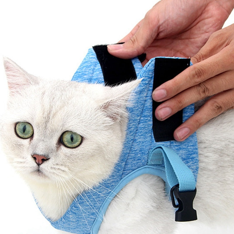 Cat Harness and Leash for Walking Escape Proof Soft Adjustable Vest Harnesses for Cats Easy Control Breathable Lightweight