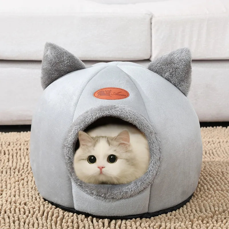 Deep Sleep Comfort Winter Cat Bed