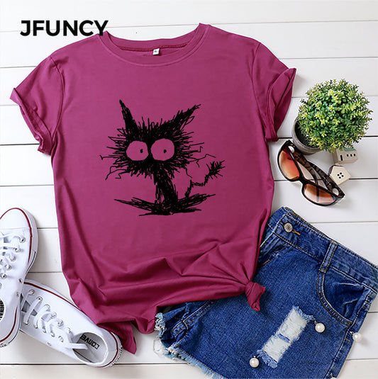 Funny Cat Halloween T-Shirt