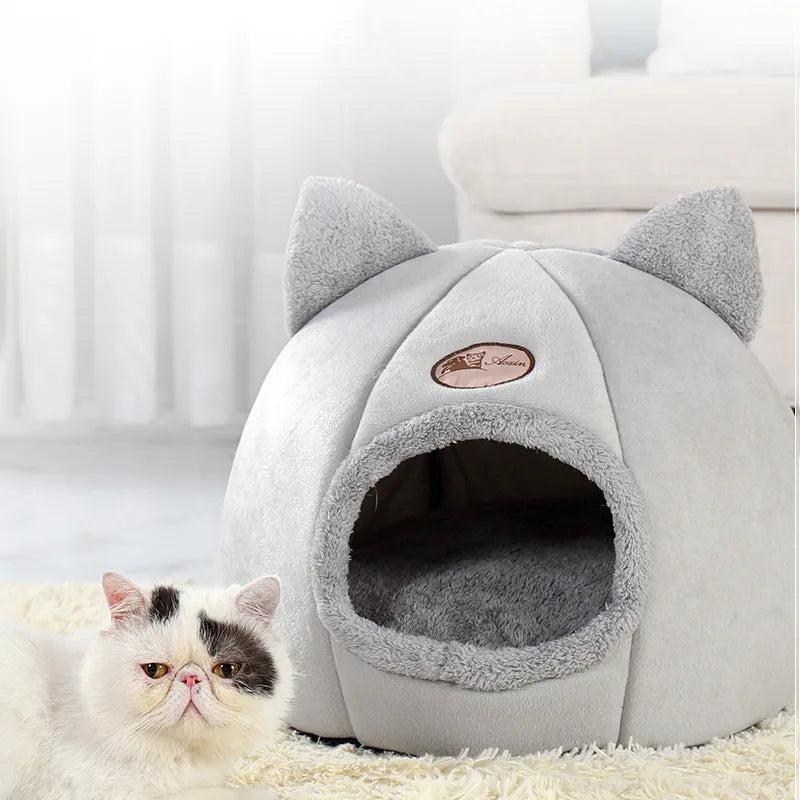 Deep Sleep Comfort Winter Cat Bed