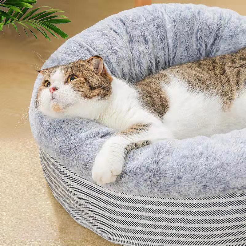 Warm Cat Bed Basket