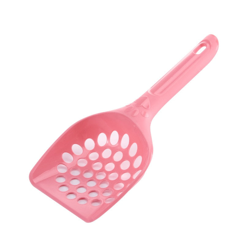 Durable Thick Cat Litter Shovel Cat Scoop Shovel Waste Tray Pet Cleaning Tool Plastic Cat Sand Toilet Cleaner Spoons