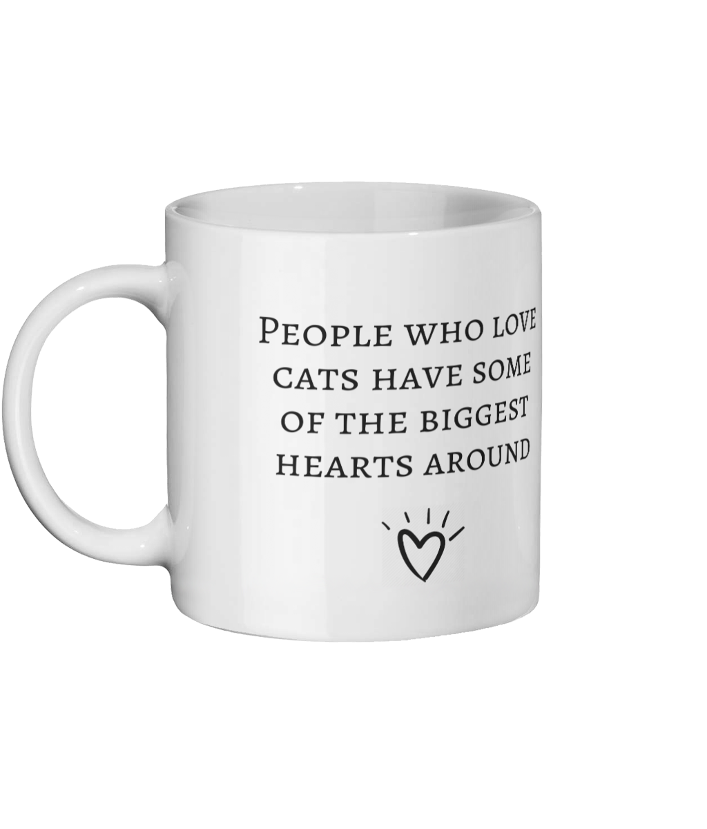 People who love cats - Ceramic Mug