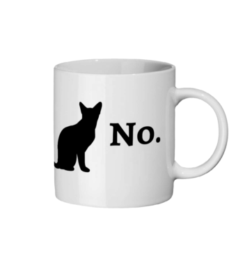 'No.' Ceramic Mug - squishbeans