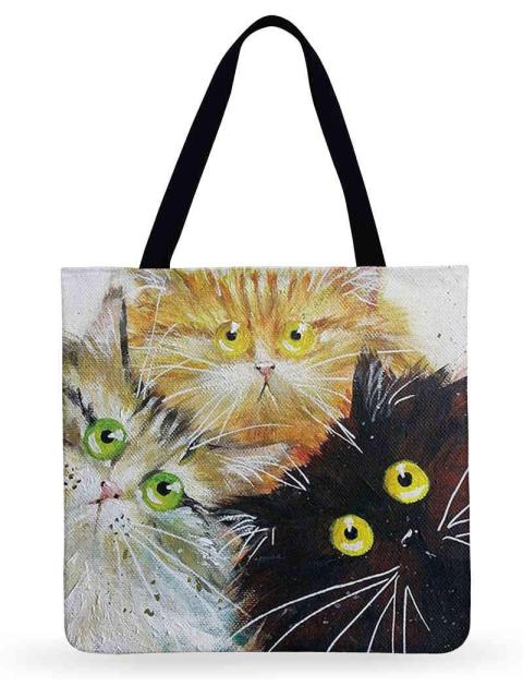 DCM Women Multicolour with Printed Cats Shoulder Bag