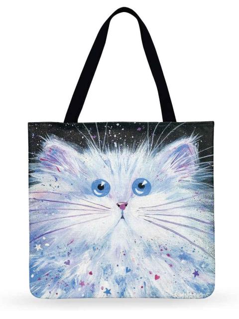 DCM Women Multicolour with Printed Cats Shoulder Bag