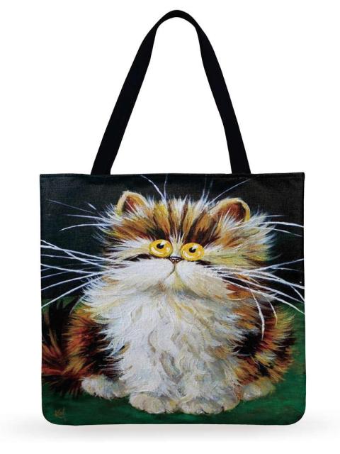 DCM Women Multicolour with Printed Cats Shoulder Bag