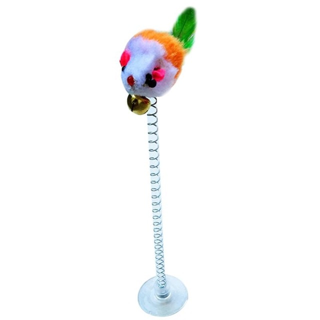 Interactive Multicolour Feather Toys