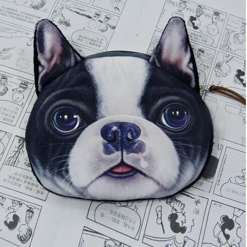 wowsorie Women Multicolour with cat face Pencil case holder