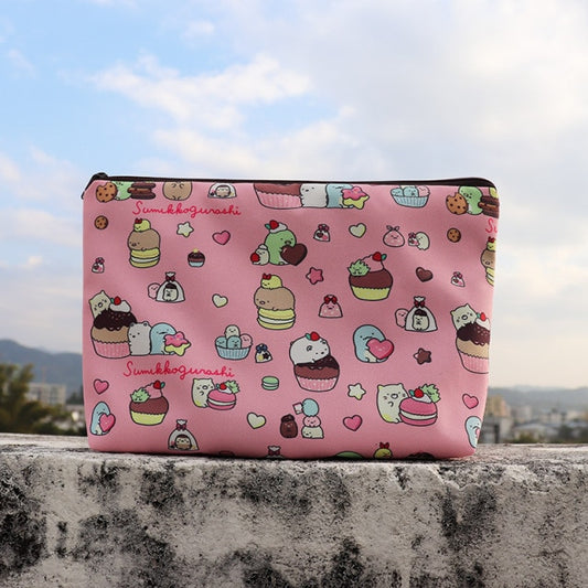 FUDEAM Women Pink with different animal Printed Storage Bag