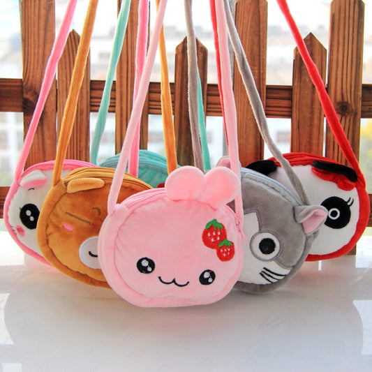 Children Multicolour with different animals Coin Purse