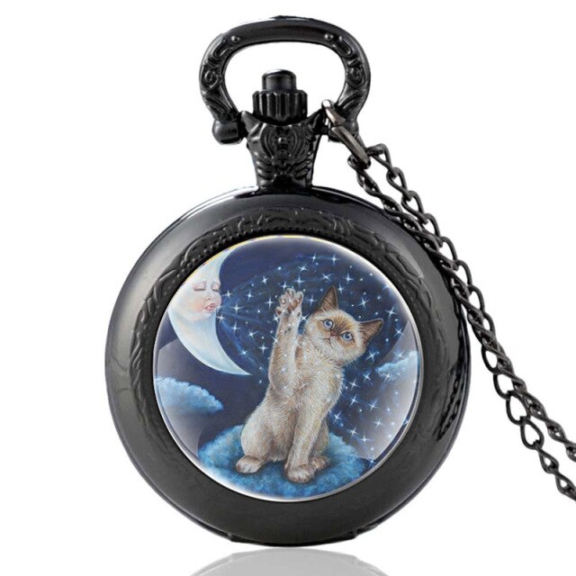 Paradise Women Black Pocket Watches