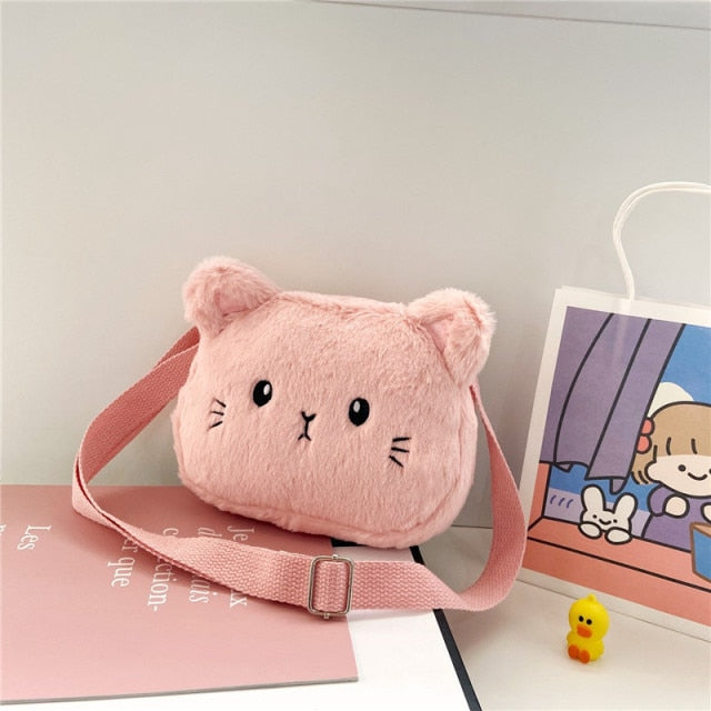 raged sheep Girls Pink Small Cat Bag