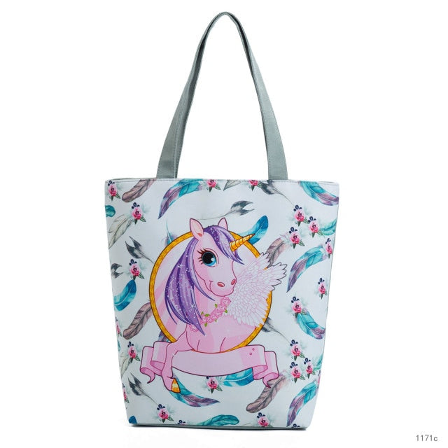 MIYAHOUSE Women Multcolour with Printed Animals Shoulder Bag