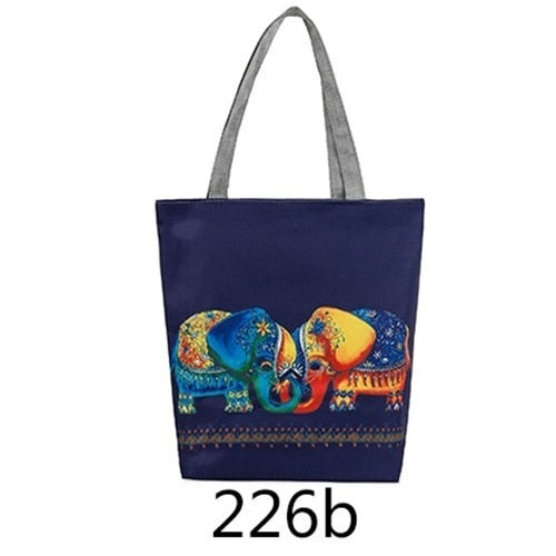 MIYAHOUSE Women Multcolour with Printed Animals Shoulder Bag