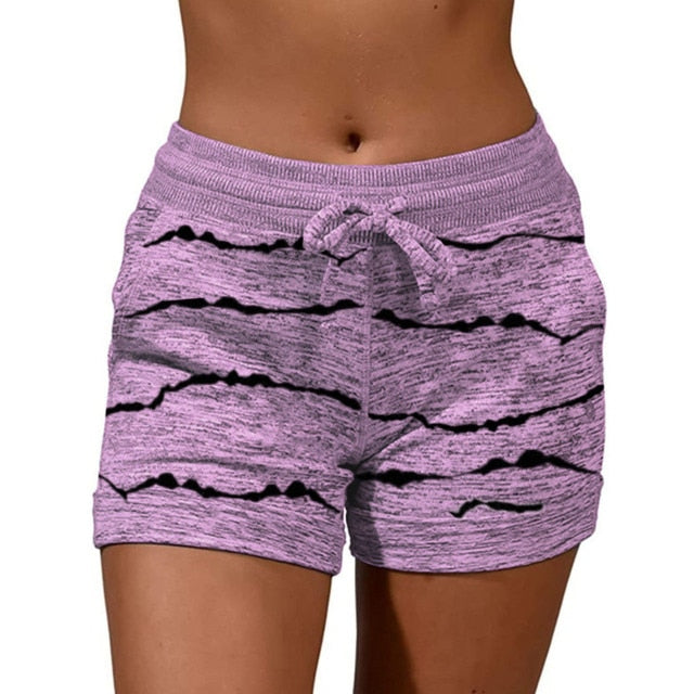 Casual Women Multicolour with Printed Cat Shorts