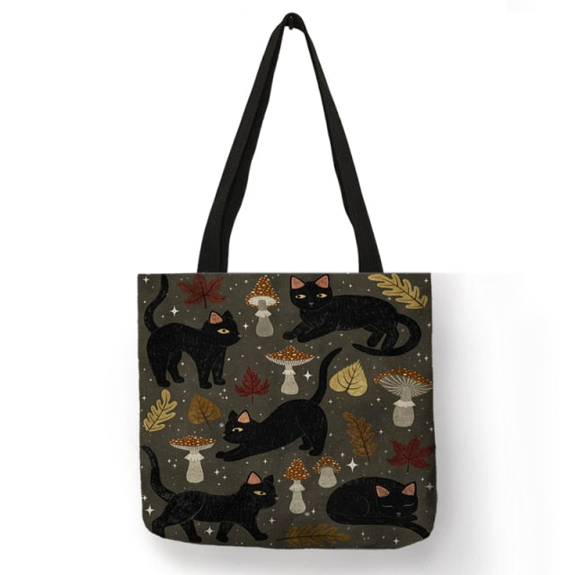 mvensh Women Multicolour with Printed Cats Shoulder Bag