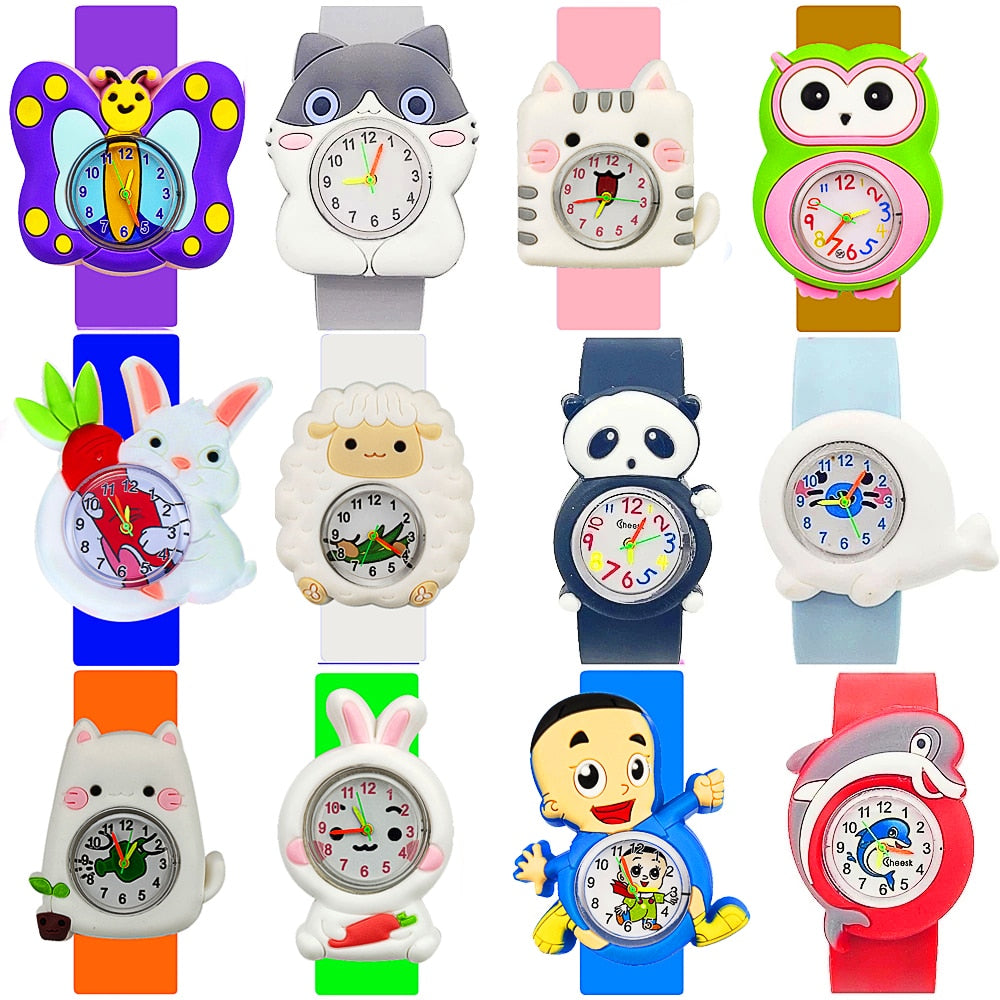 Hbibi Children Multicolour Animals Watches