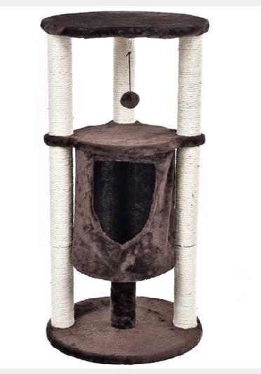 H91cm Cylindrical Cat Scratching Tree - squishbeans