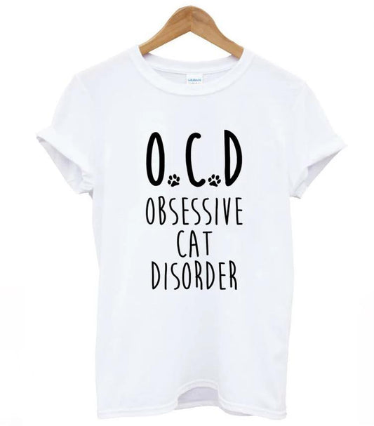 'Obsessive Cat Disorder' T'Shirt - squishbeans