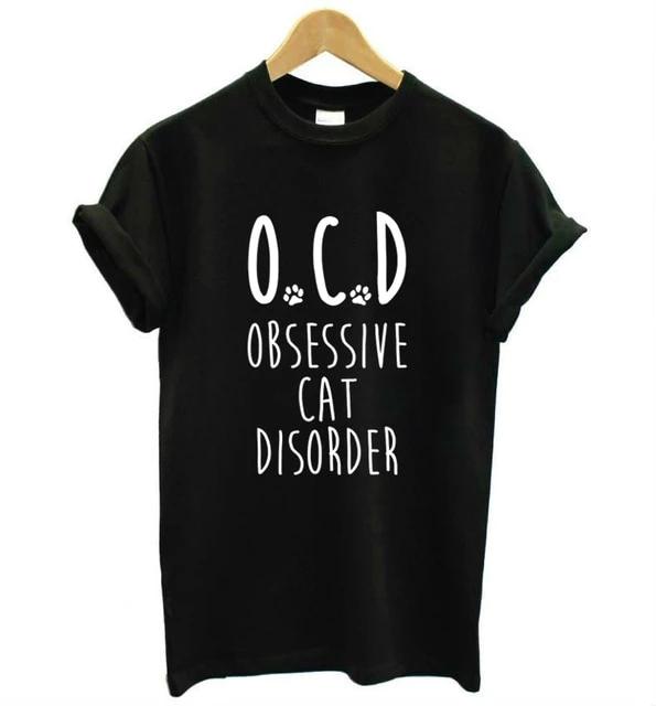 'Obsessive Cat Disorder' T'Shirt - squishbeans