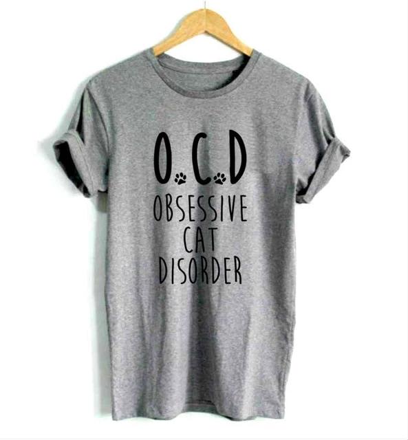 'Obsessive Cat Disorder' T'Shirt - squishbeans