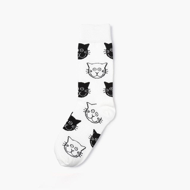 Cartoon Cat Socks - squishbeans