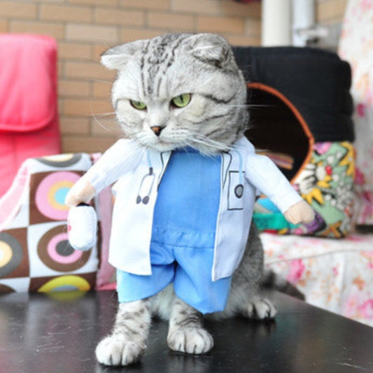 Funny Pet Costume - Doctor - squishbeans