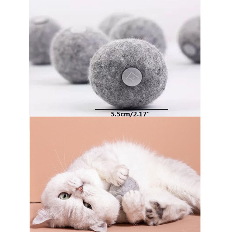 Pure Wool Addictive Catnip Ball - squishbeans