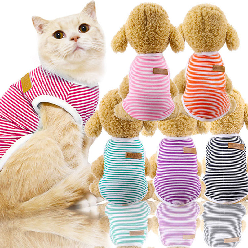 Striped Cat Vest - squishbeans