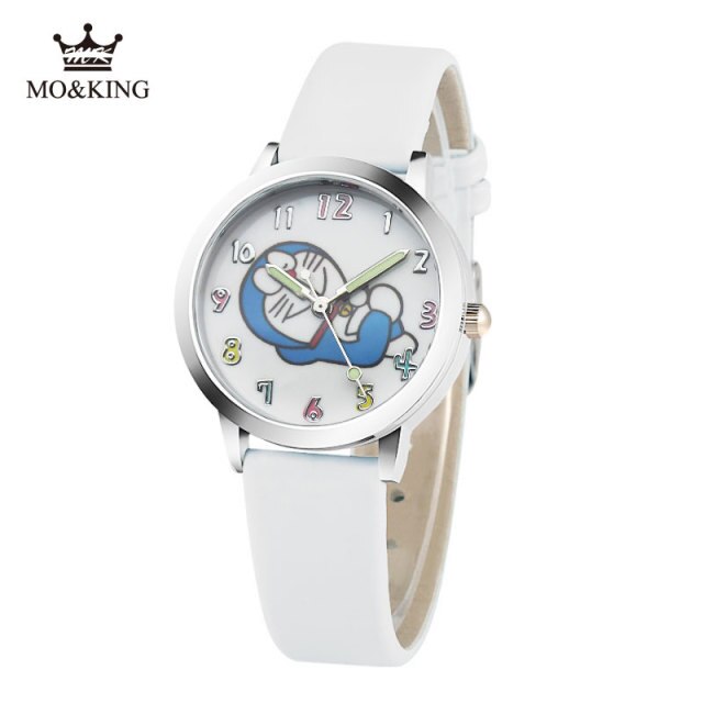 Doraemon Children Pink Cat Watches