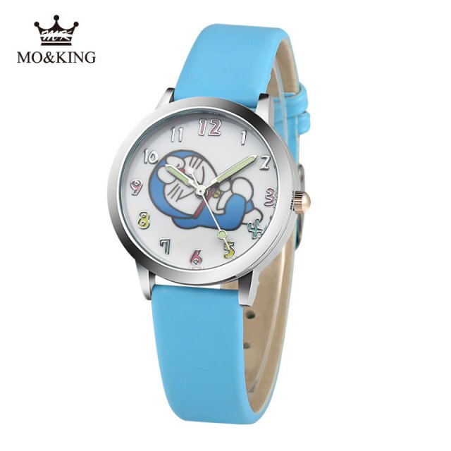 Doraemon Children Pink Cat Watches