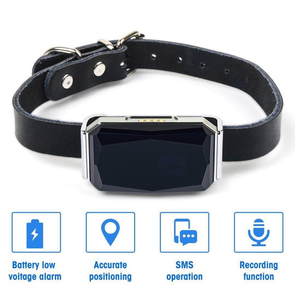 Waterproof GPS Tracking Collar - squishbeans