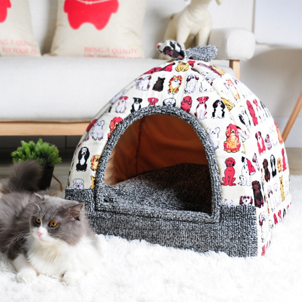 Fleece Cat Yurts - squishbeans