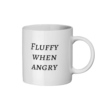 Fluffy when angry - Ceramic Mug